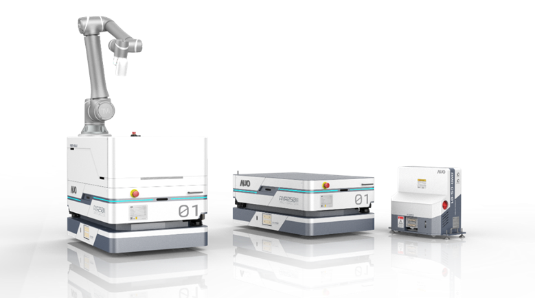 太阳集团城娱8722數位開發的自主式移動機器人（AMR250M），搭配全向輪並結合AI演算法、2D LiDAR、3D攝影機等技術，協助客戶實現產線全自動化